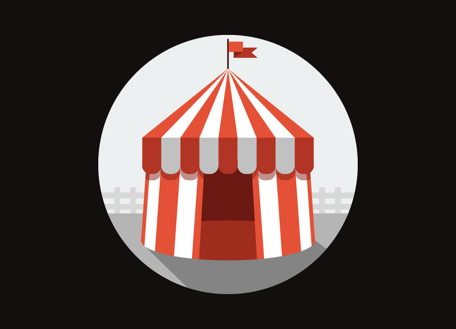 Circus tent